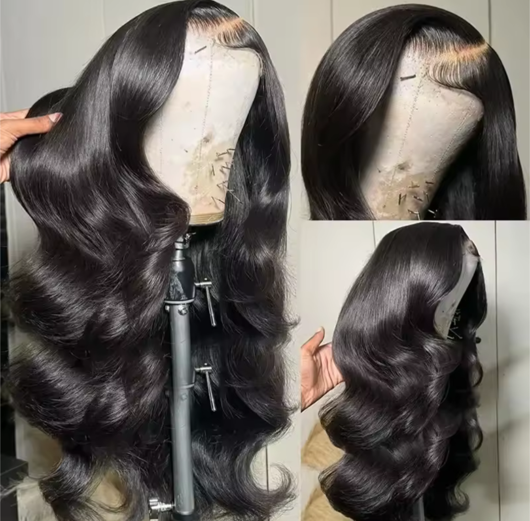 RAW Vietnamese Perruque 5 pièces densité 280%                               20"/22"/24"/26+frontal 13*4 18"